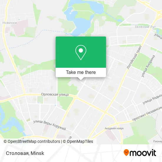 Столовая map