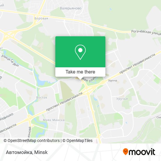 Автомойка map