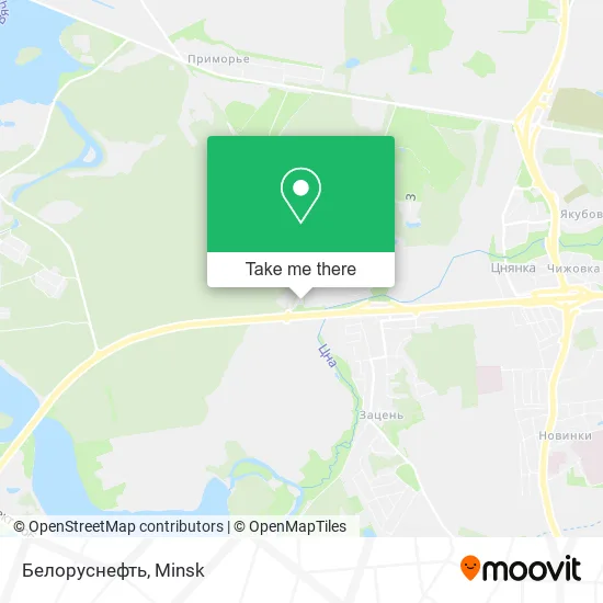Белоруснефть map