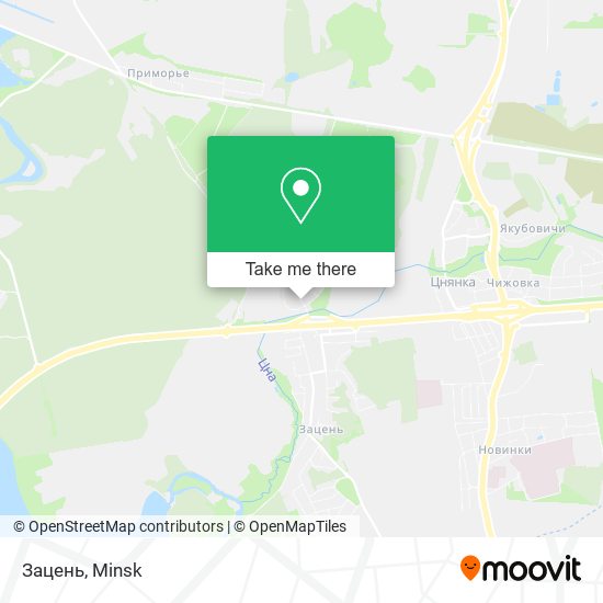 Зацень map