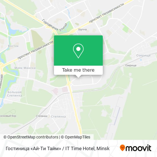 Гостиница «Ай-Tи Тайм» / IT Time Hotel map