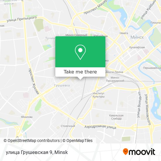 улица Грушевская 9 map