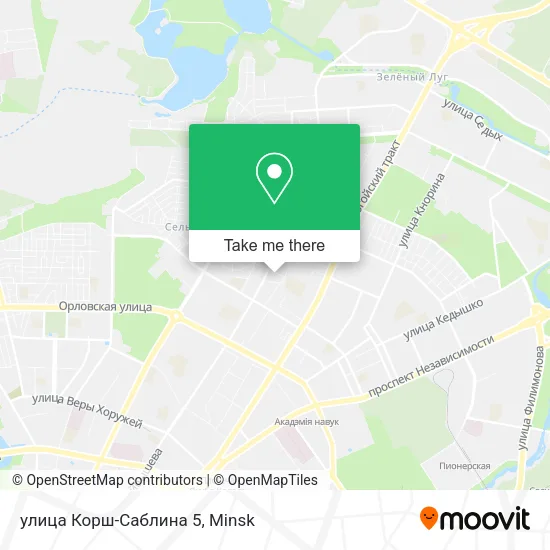 улица Корш-Саблина 5 map