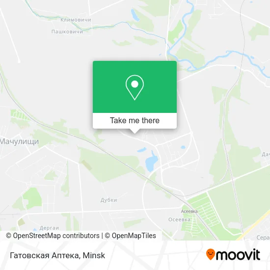 Гатовская Аптека map
