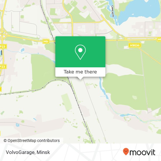VolvoGarage map
