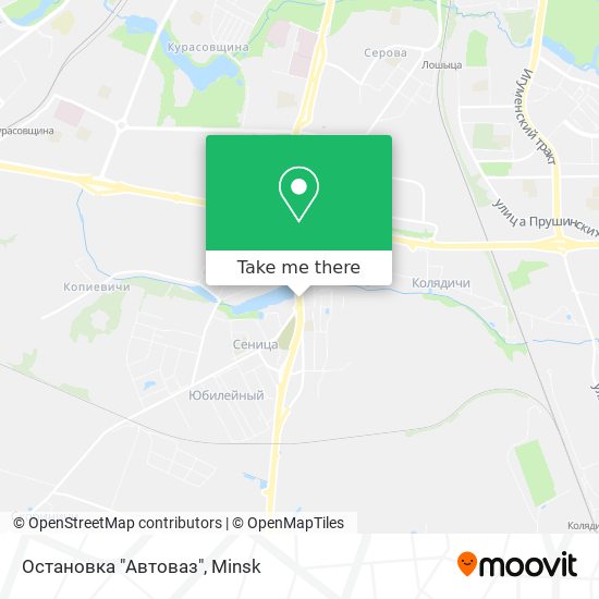 Остановка "Автоваз" map
