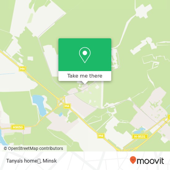 Tanya's home🔝 map