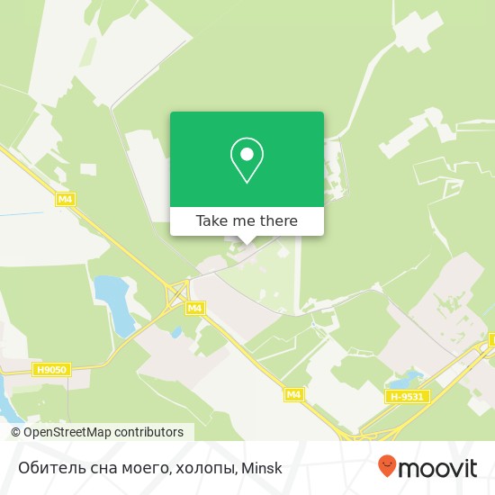 Обитель сна моего, холопы map