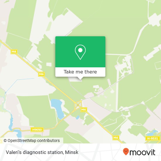 Valeri's diagnostic station map