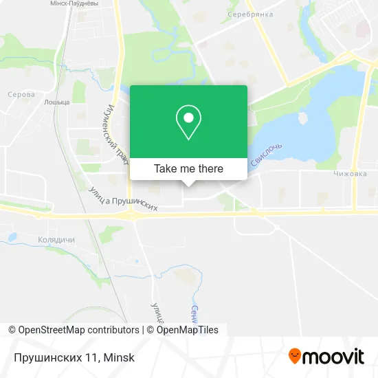 Прушинских 11 map