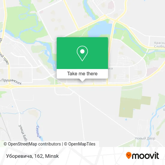 Уборевича, 162 map