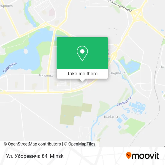 Ул. Уборевича 84 map
