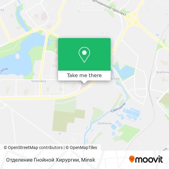 Отделение Гнойной Хирургии map