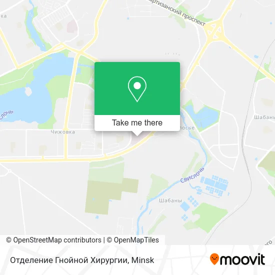 Отделение Гнойной Хирургии map
