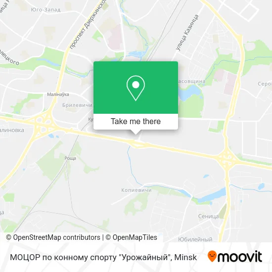 МОЦОР по конному спорту "Урожайный" map
