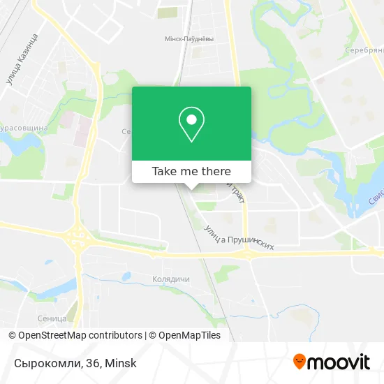 Сырокомли,  36 map