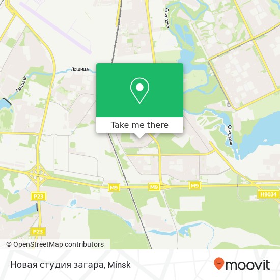 Новая студия загара map