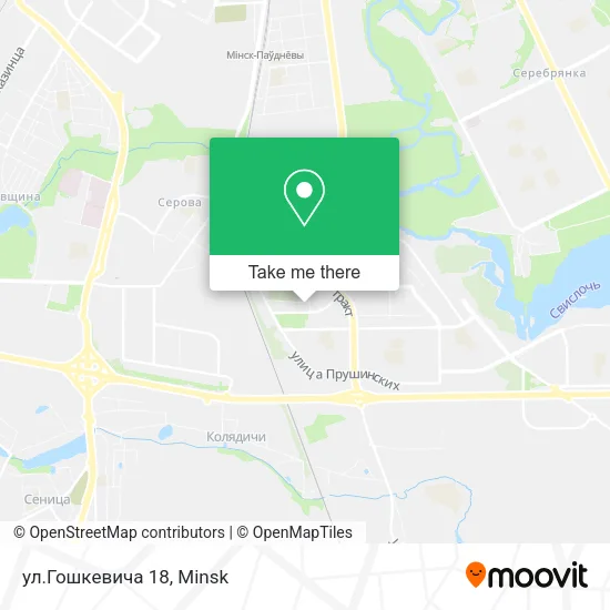 ул.Гошкевича 18 map