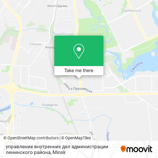 управление внутренних дел администрации ленинского района map