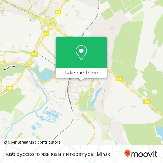 каб русского языка и литературы map