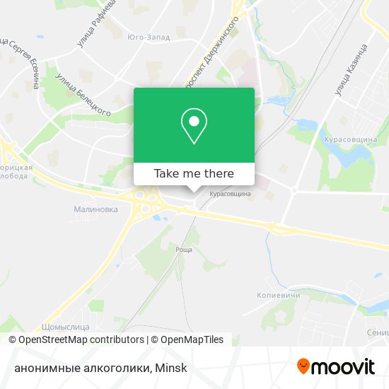 анонимные алкоголики map