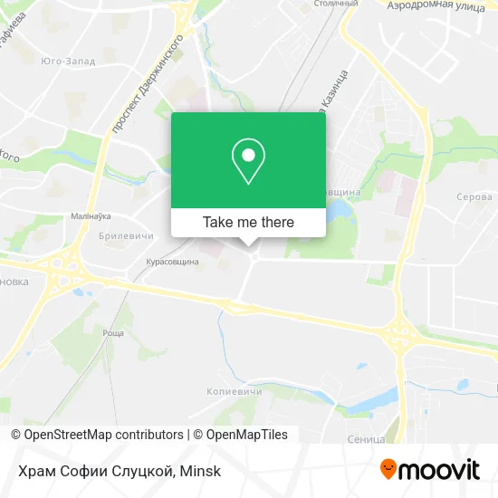 Храм Софии Слуцкой map