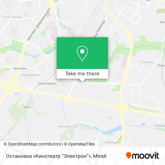 Остановка «Кинотеатр “Электрон”» map