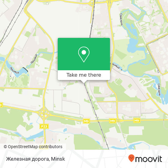 Железная дорога map