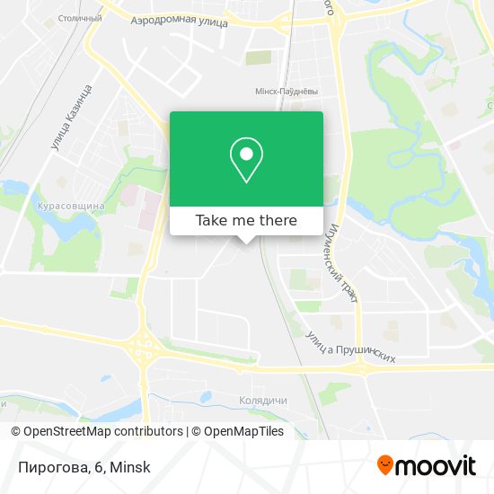 Пирогова, 6 map