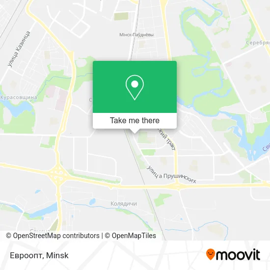 Евроопт map