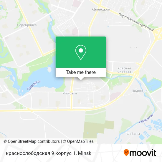 краснослободская 9 корпус 1 map