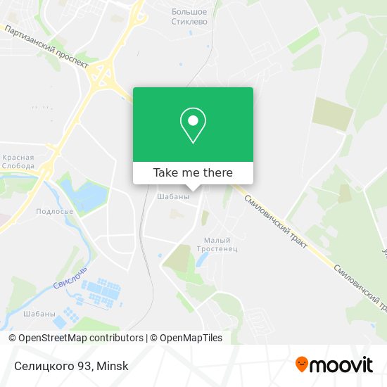 Селицкого 93 map
