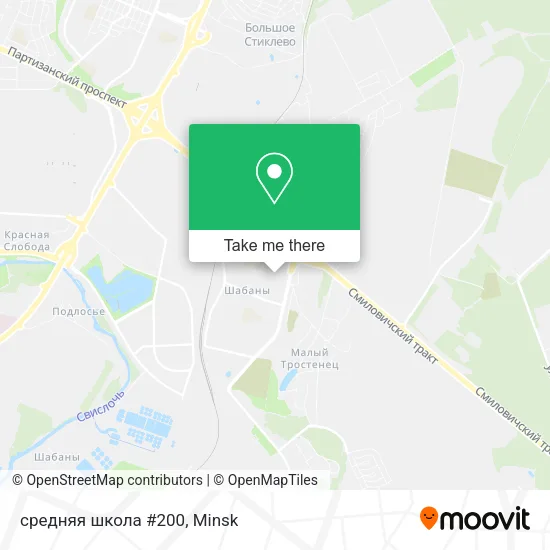 средняя школа #200 map