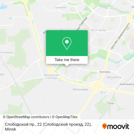 Слободской пр., 22 (Слободской проезд, 22) map