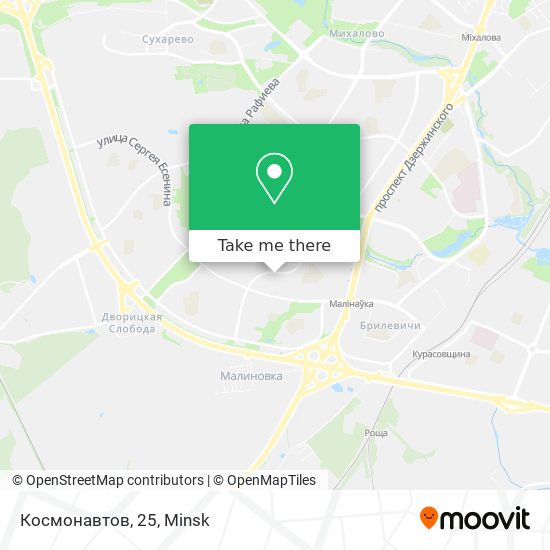 Космонавтов, 25 map