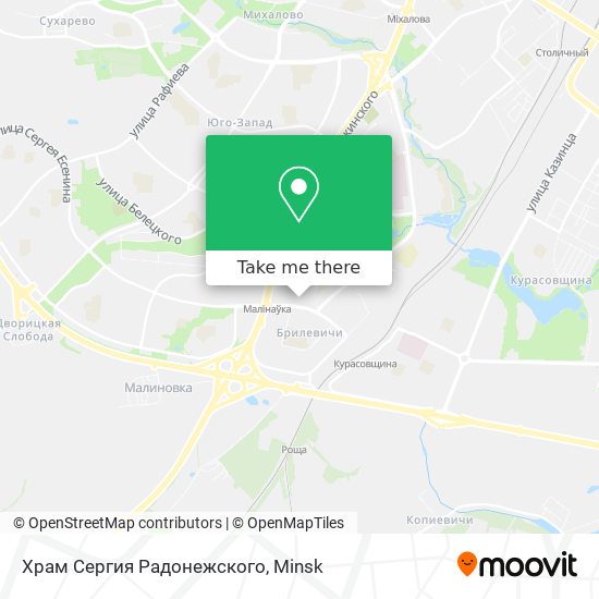 Храм Сергия Радонежского map