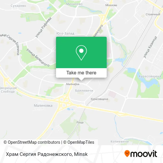Храм Сергия Радонежского map