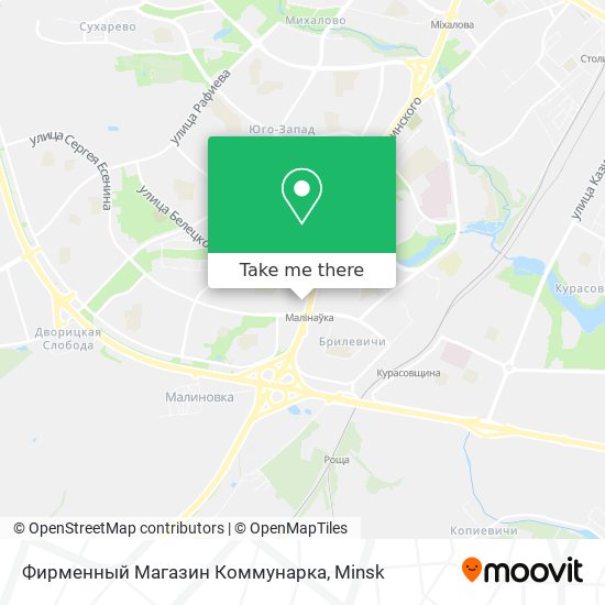 Фирменный Магазин Коммунарка map