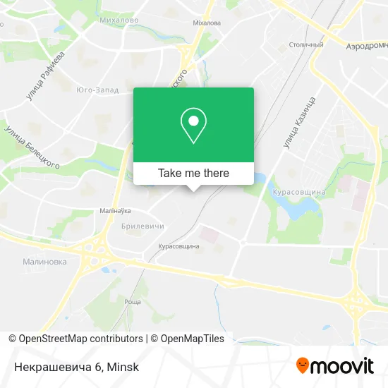 Некрашевича 6 map