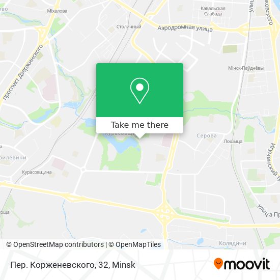 Пер. Корженевского, 32 map