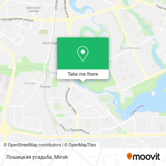 Лошицкая усадьба map