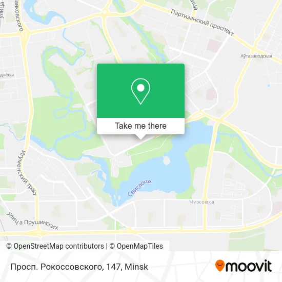 Просп. Рокоссовского, 147 map