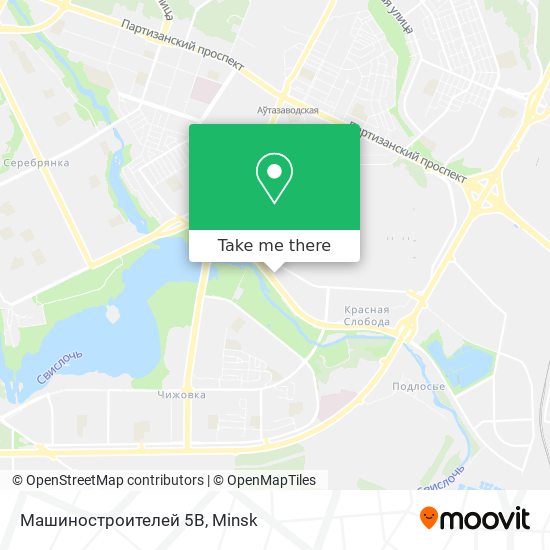 Машиностроителей 5В map