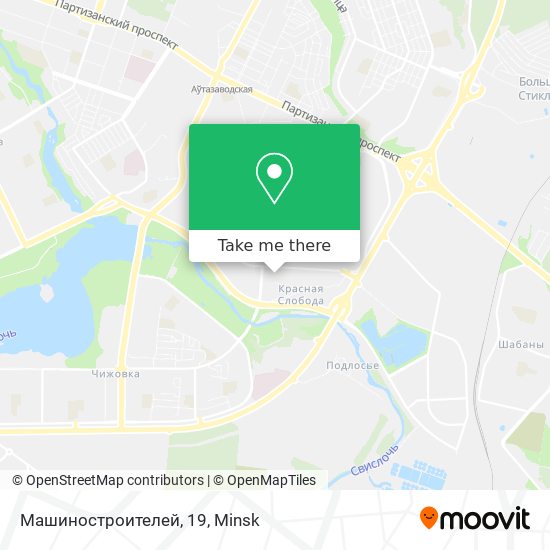 Машиностроителей, 19 map