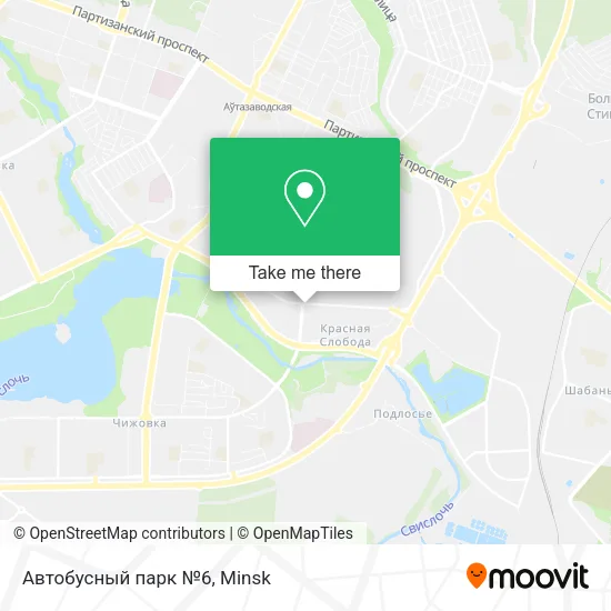 Автобусный парк №6 map