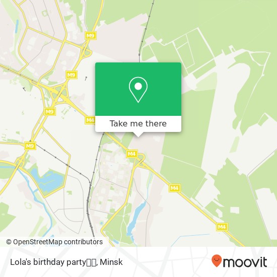 Lola's birthday party💞🎉 map