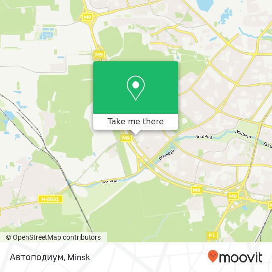 Автоподиум map