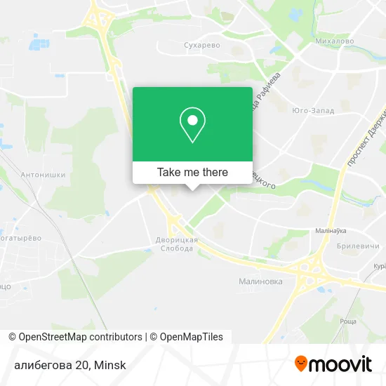 алибегова 20 map