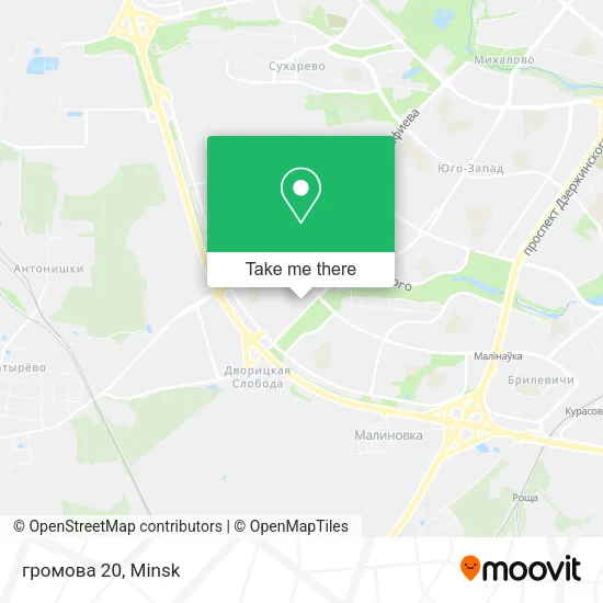 громова 20 map