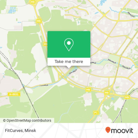 FitCurves map